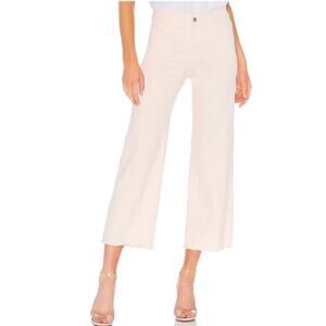 DL1961 Hepburn High Rise Wide Leg Light blush size 18W New